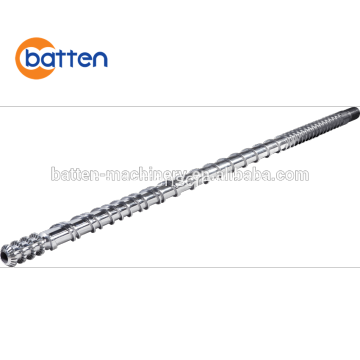 PP/PE Flankes Granulate адна пластыкавы экстрадэр шруба